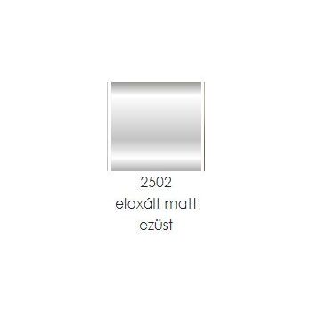   PROFILPLAST 22948-0102 SZÖGLETES VÉGZÁRÓ ELOXÁLT MATT EZÜST 10 mm