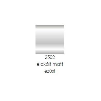   PROFILPLAST 451972502 BEÉPÍTHETŐ BELSŐ SAROKÉLVÉDŐ LÁBAS MATT EZÜST ÉLVÉDŐ 9 mm 2,5 M