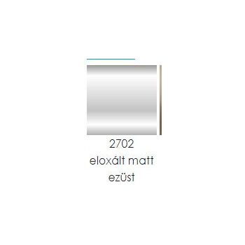   PROFILPLAST 452372702 ELOXÁLT MATT EZÜST SAROKÉLVÉDŐ 12x12 mm 2,7 M