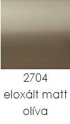 PROFILPLAST 452372704 ELOXÁLT MATT OLIVA SAROKÉLVÉDŐ 12x12 mm 2,7 M