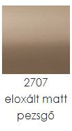 PROFILPLAST 454172707 ÖNTAPADÓS BURKOLATVÁLTÓ 45x14 mm ELOXÁLT MATT PEZSGŐ 2,7M