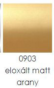 PROFILPLAST 454270903 ÖNTAPADÓS BURKOLAT VÁLTÓ 40 mm ELOXÁLT MATT ARANY 0,9M