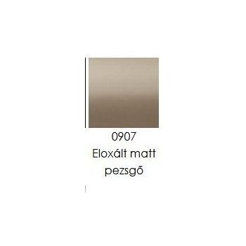   PROFILPLAST 454650907 REJTETT RÖGZÍTÉSŰ BURKOLATVÁLTÓ ELOXÁLT MATT PEZSGŐ 32 mm 0,9M
