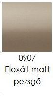 PROFILPLAST 454650907 REJTETT RÖGZÍTÉSŰ BURKOLATVÁLTÓ ELOXÁLT MATT PEZSGŐ 32 mm 0,9M