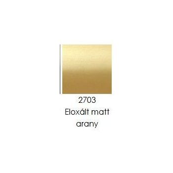   PROFILPLAST 454652703 REJTETT RÖGZÍTÉSŰ BURKOLATVÁLTÓ ELOXÁLT MATT ARANY 32 mm 2,7M