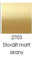 PROFILPLAST 454652703 REJTETT RÖGZÍTÉSŰ BURKOLATVÁLTÓ ELOXÁLT MATT ARANY 32 mm 2,7M