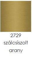 PROFILPLAST NOX PREMIUM 456042729 SZÁLCSISZOLT ARANY DEKORCSÍK 20 mm 2,7 M