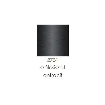   PROFILPLAST NOX PREMIUM 456042731 SZÁLCSISZOLT ANTRACIT DEKORCSÍK 20 mm 2,7 M