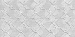 CLE TOMY GREY GEOMETRIC 30X60 DEKOR FALBURKOLÓ