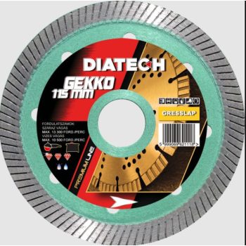 DIATECH GEKKO 115x22,2x7,5 mm KORONG GRES/GRÁNIT/KERÁMIA