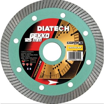 DIATECH GEKKO 125x22,2x7,5 mm KORONG GRES/GRÁNIT/KERÁMIA