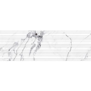   KEROS BROUSSARD LINES GRIS 30X90 RET GLOSSY FALBURKOLÓ DEKOR