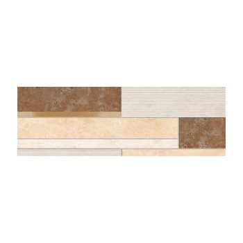 TOZA 5634 CLAIRE BEIGE DECOR 20X60 FALBURKOLÓ